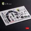 KELIK K48082 FM-1 Wildcat/Martlet Mk.V interior 3D decals for Tamiya kit 1/48